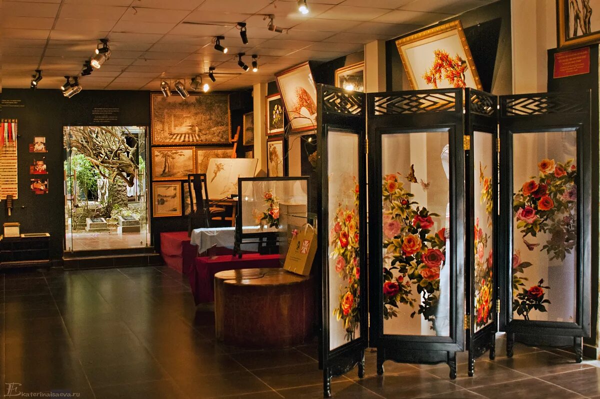 🖼️ Живопись на шёлке: Нежность и лиризм Вьетнама